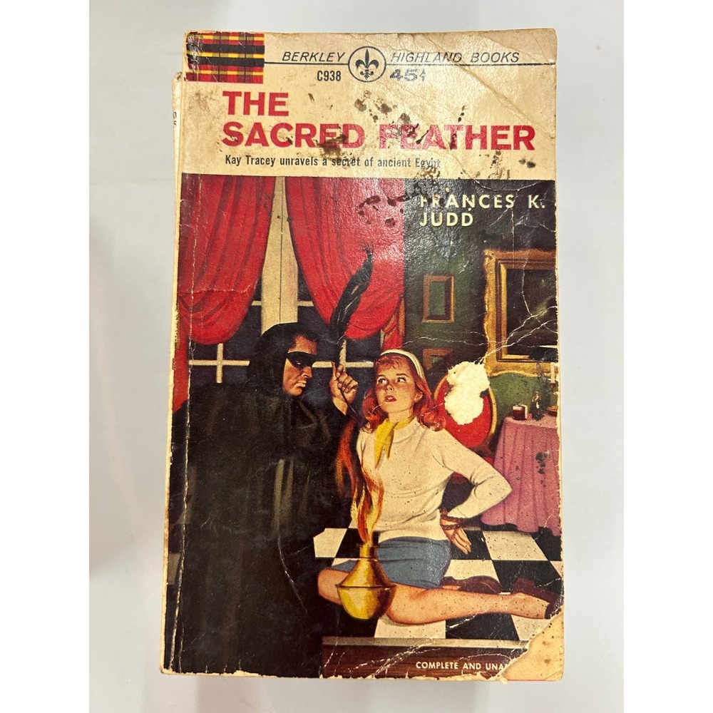 The Sacred Feather Frances K. Judd‎ 1963 Berkley Highland Book Mystery
